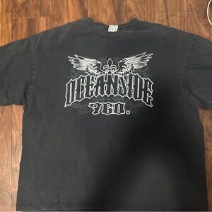 Ocean Drive Short Sleeve Tee in Classic White